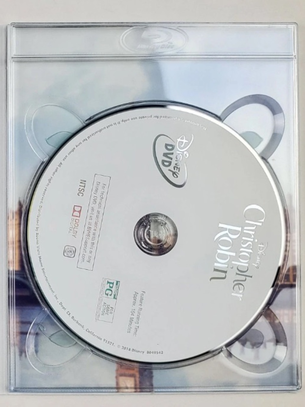 Christopher Robin Blu-Ray DVD Digital Code Limited Edition Storybook Sealed NIB - Picture 9 of 9